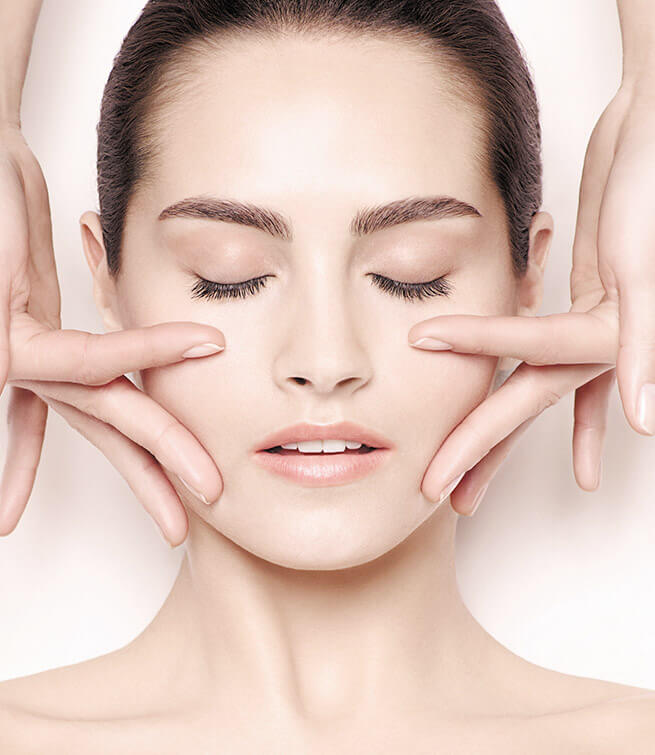 modelage du visage